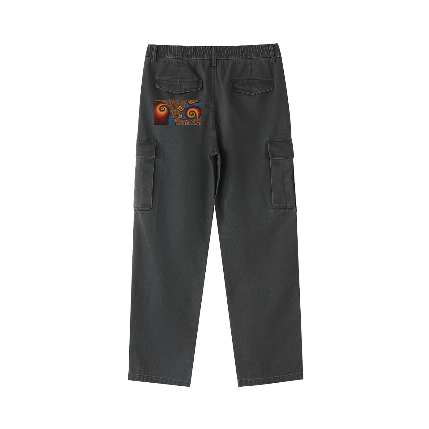 Héron Pantin, Cotton Elastic-Waist Cargo Pants - Image 4