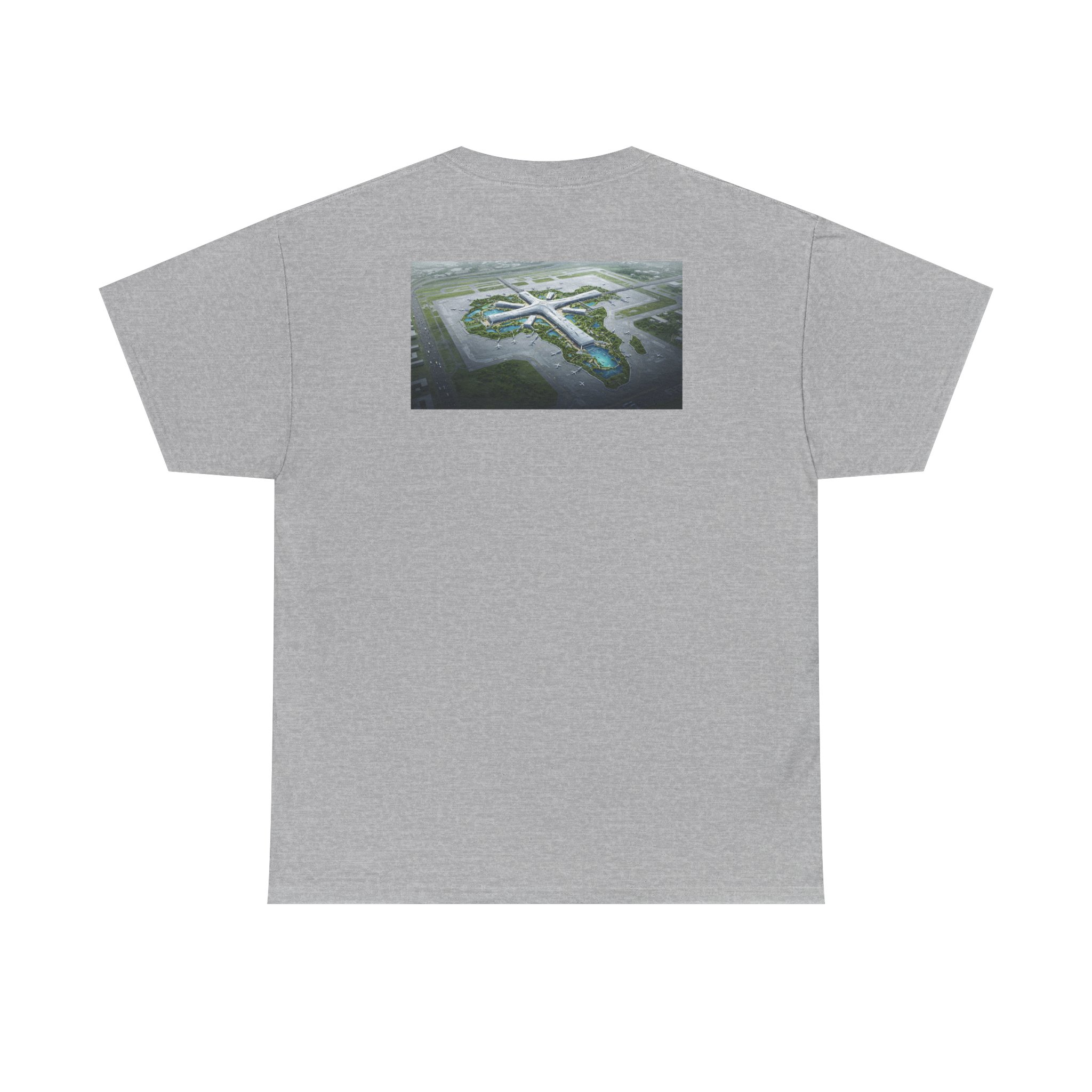 Premiere Classe Tee — Minimal Logo Front & Island Aerial Back Cotton T-Shirt - Image 6