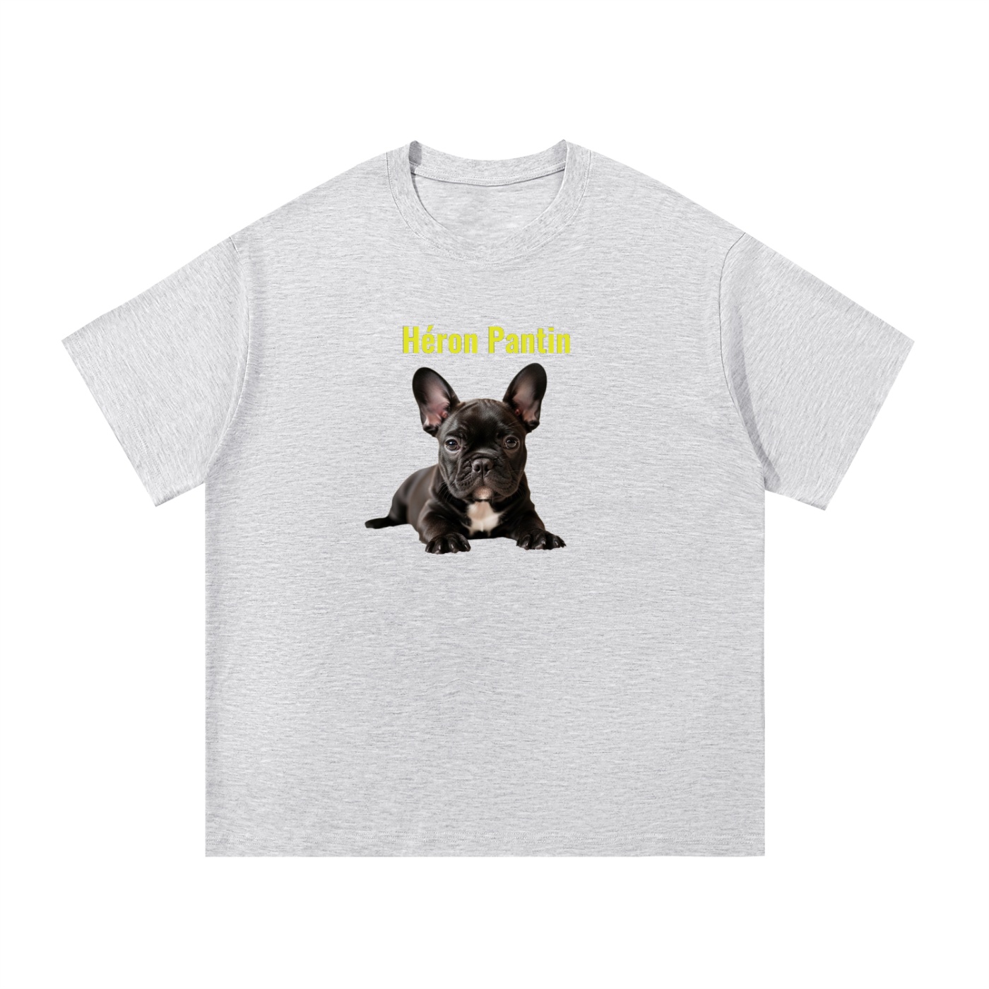Héron Pantin, "Daddy can we keep him?" Essential Cotton T-Shirt