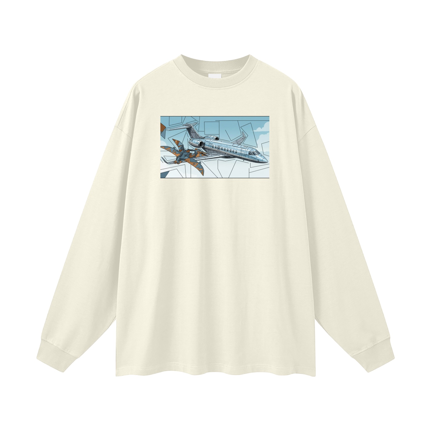 Héron Pantin x Première Classe, Like Art cinq Long Sleeve Tee