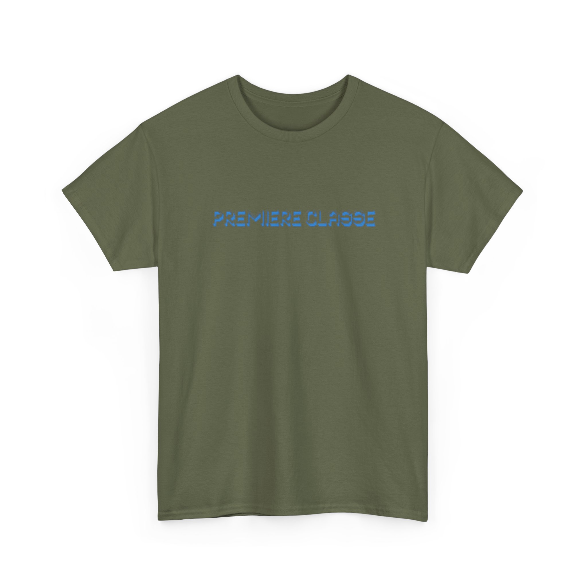Premiere Classe Tee — Minimal Logo Front & Island Aerial Back Cotton T-Shirt - Image 11