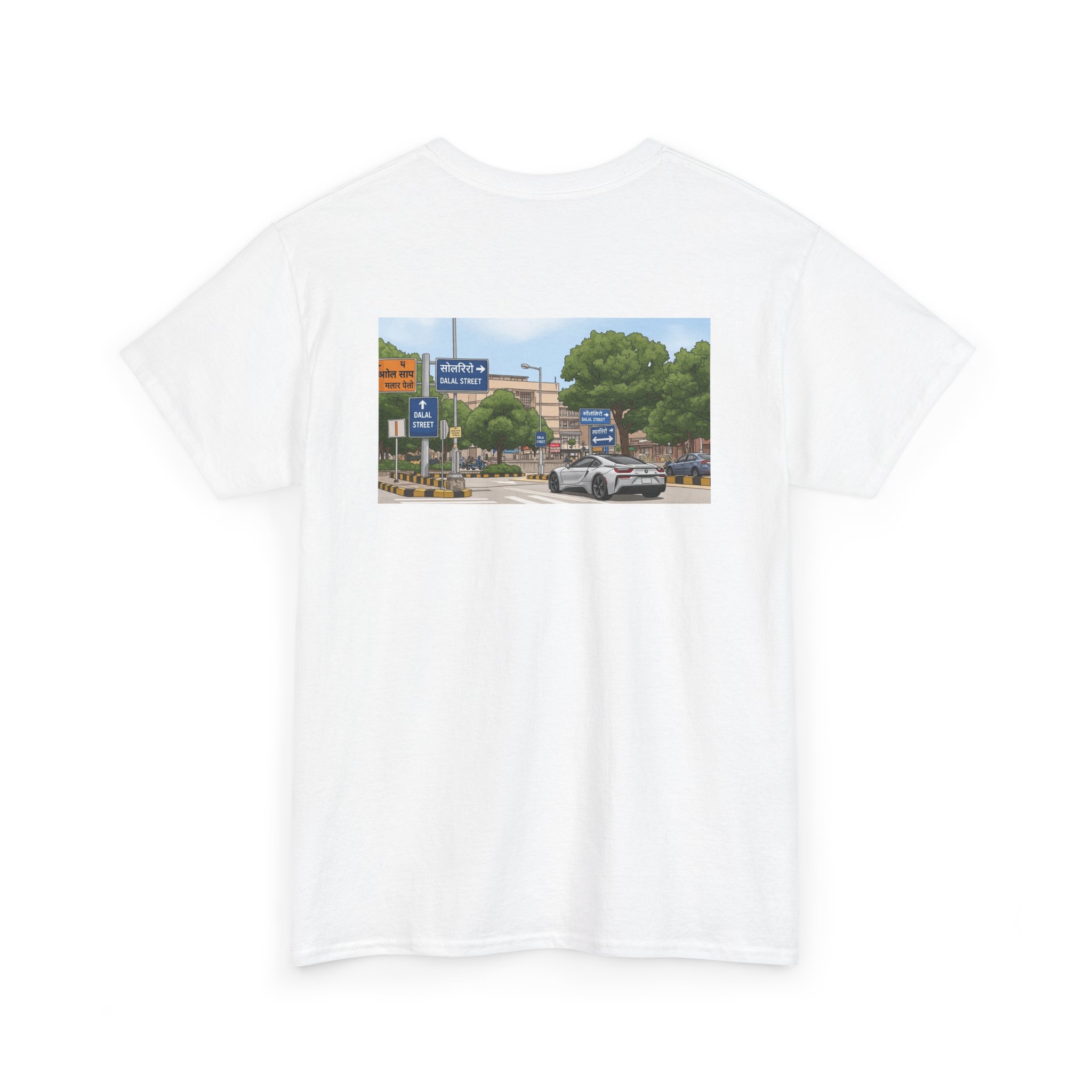 Mom I8 Minimalist Graphic Tee — Scenic Backprint Travel Shirt - Image 4