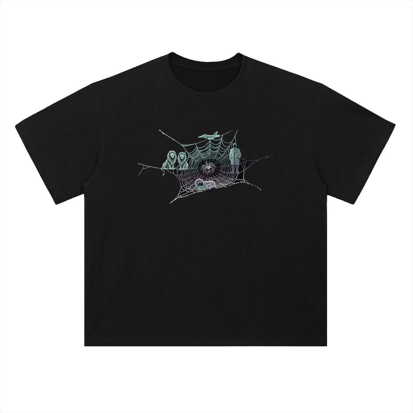 Ashanti Dreams, Heavyweight Drop Shoulder Cotton T-Shirt