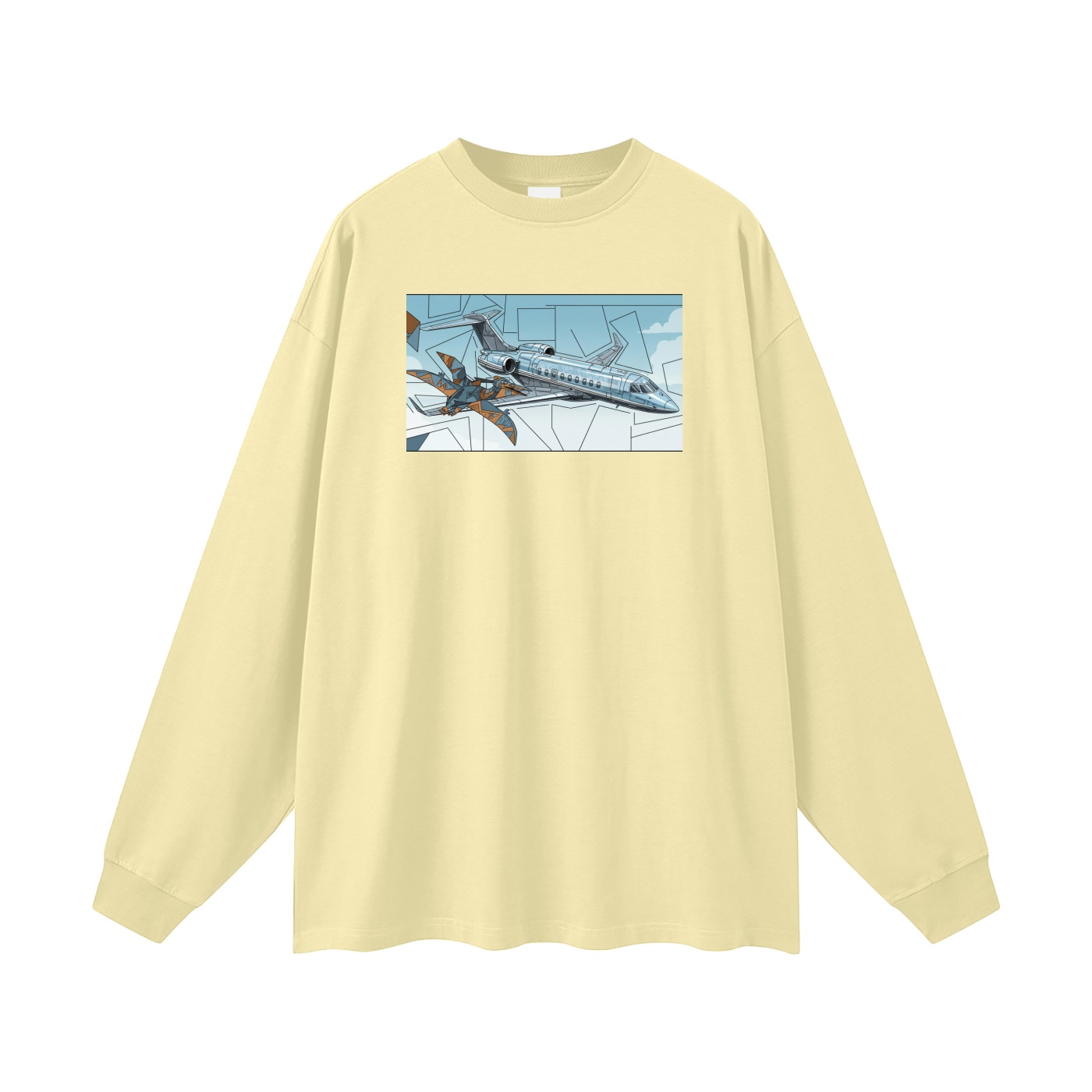 Héron Pantin x Première Classe, Like Art cinq Long Sleeve Tee - Image 3