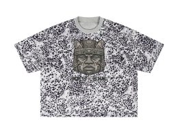 Soy De America, Unisex Leopard Print Boxy T-Shirt