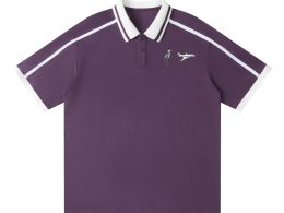 Héron Pantin X Première Classe, Unisex Contrast Piping Polo Shirt