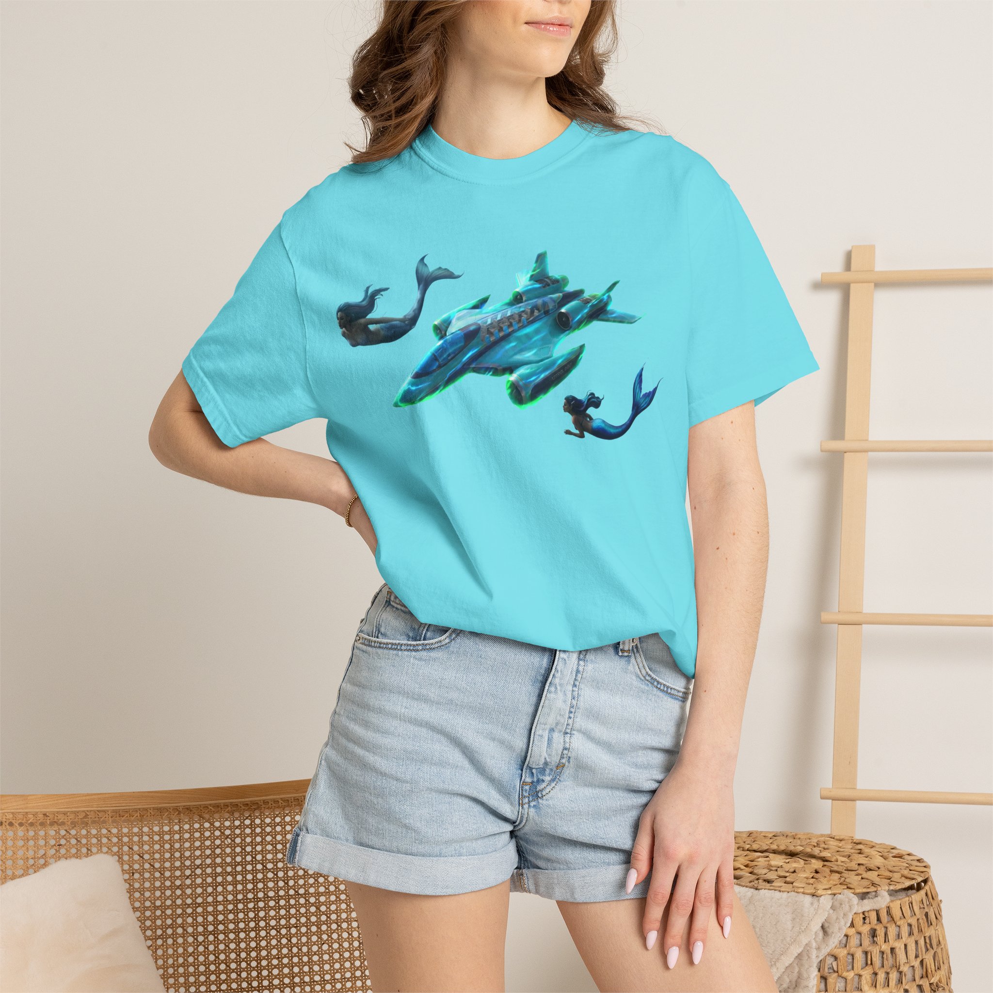 New Sub, Ocean Fantasy Graphic Tee - Image 4