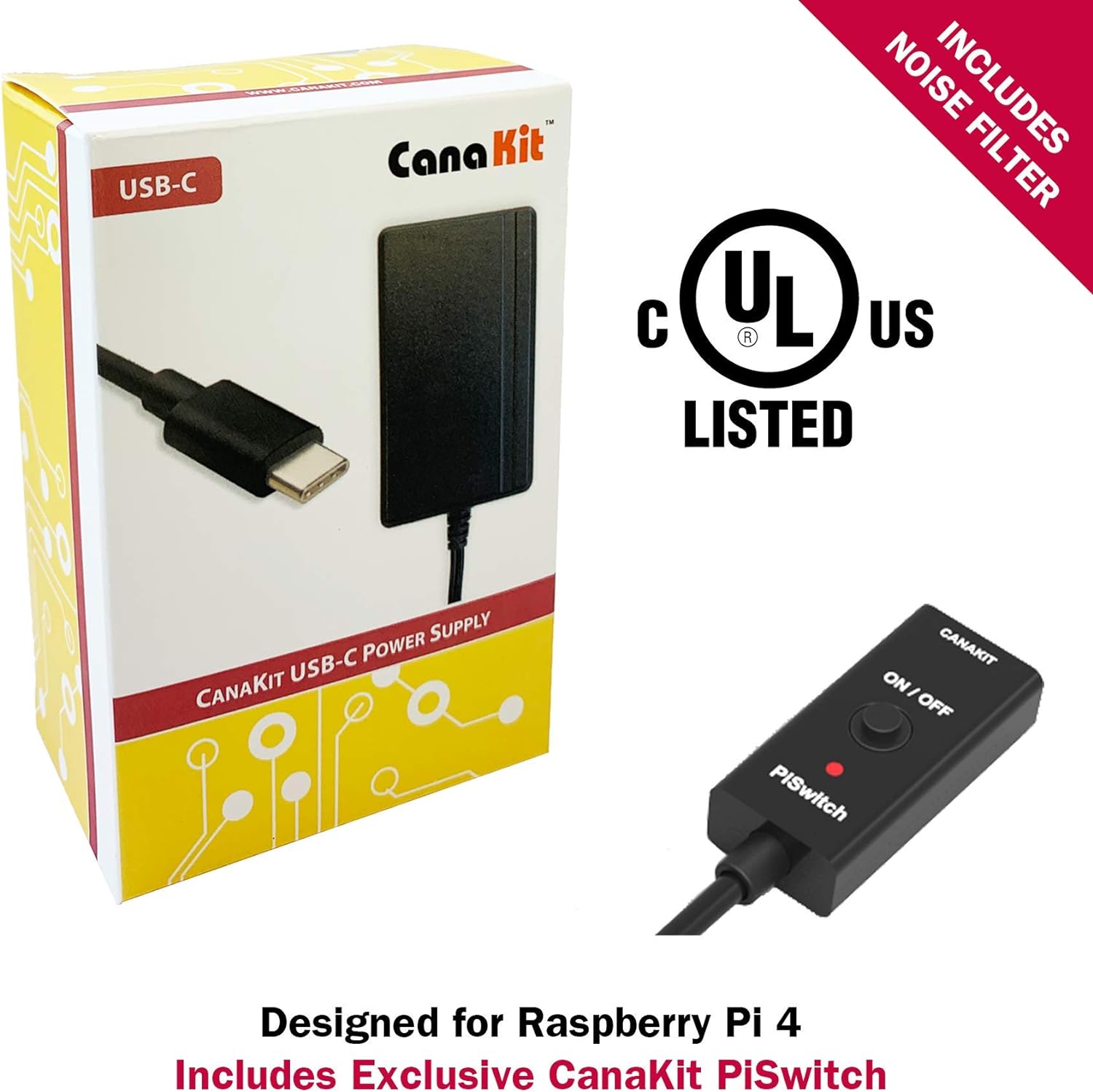 CanaKit Raspberry Pi 4 4GB Starter PRO Kit - 4GB RAM - Image 7