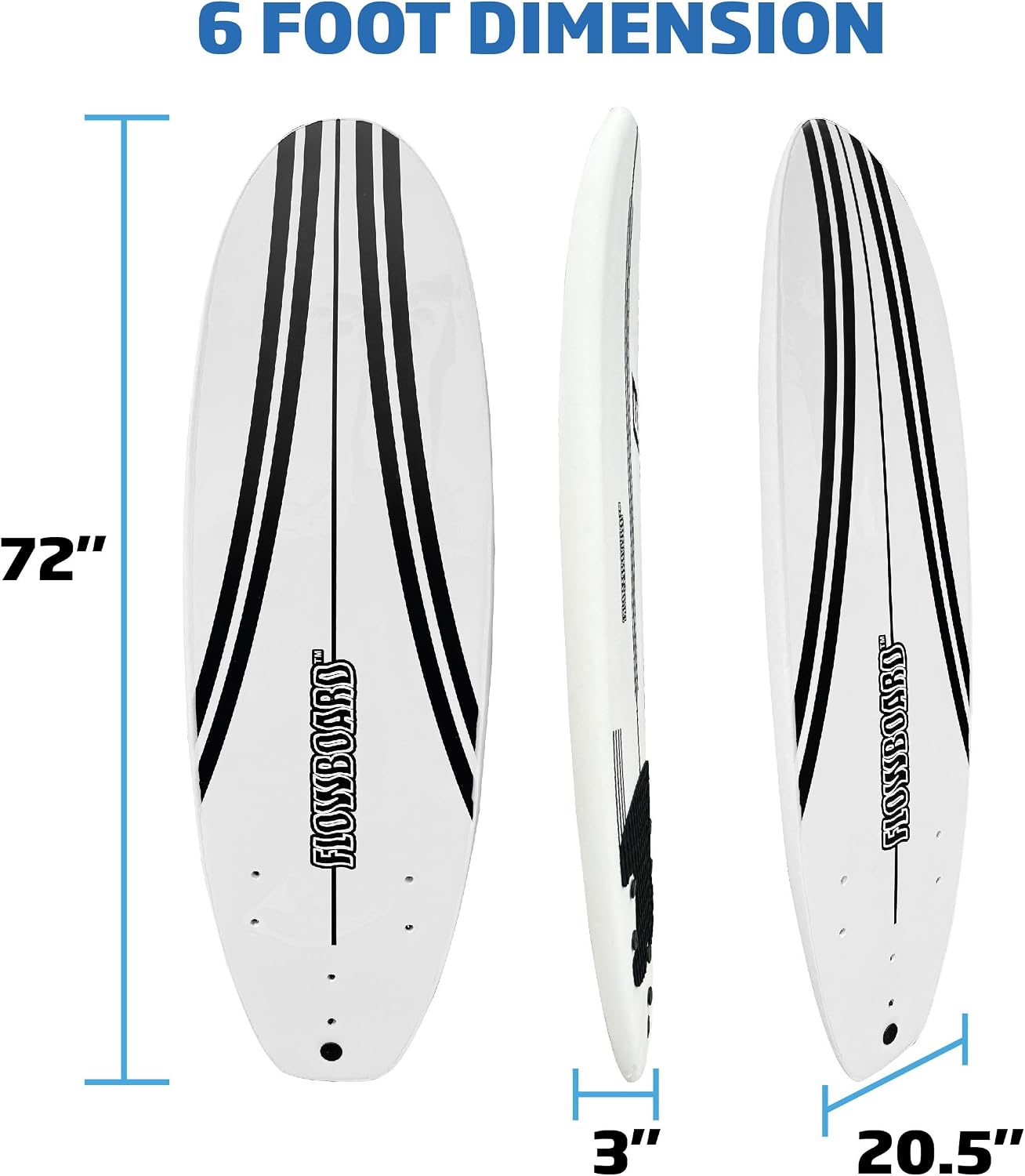 FLOWBOARD Surfboard Softboard - Image 4