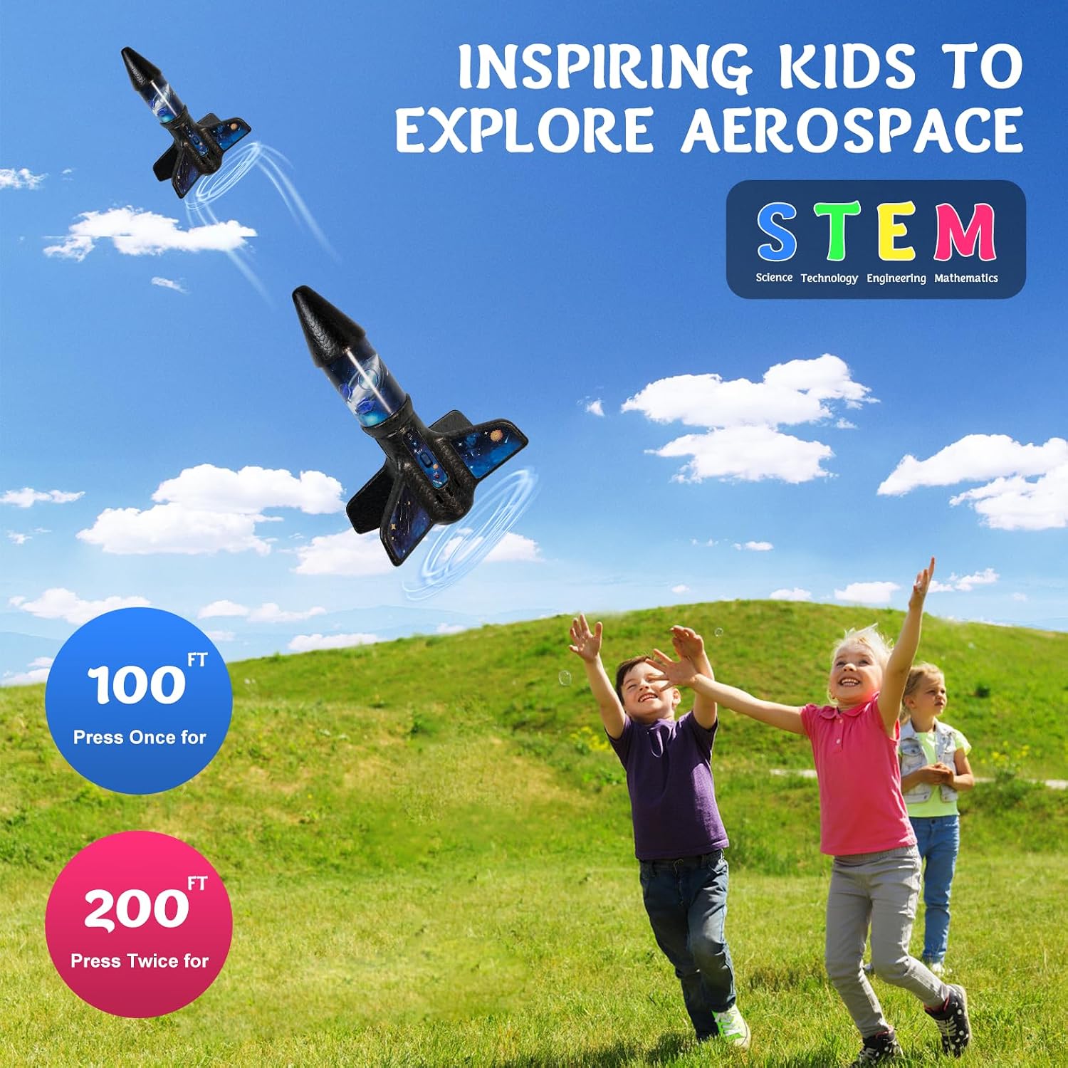 Rocket Launcher for Kids -200 Feet of Flight Altitude - Image 4