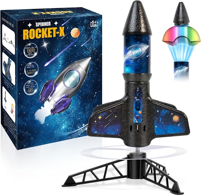 Rocket Launcher for Kids -200 Feet of Flight Altitude