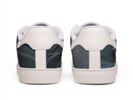 Héron Pantin Low-Top Leather Sneakers