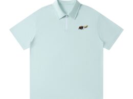 Keep & Garner Quarter-Zip Polo Shirt